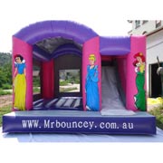 bouncer princess slide combo